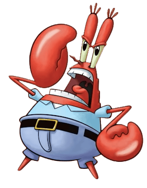 This is the Avatar Image for the Mr Krabs AI Voice and Text to Speech Generator